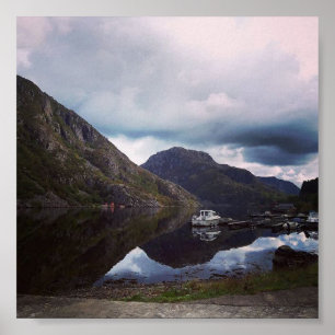 Poster Noorwegen Fjord