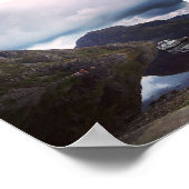 Poster Noorwegen Fjord (Hoek)