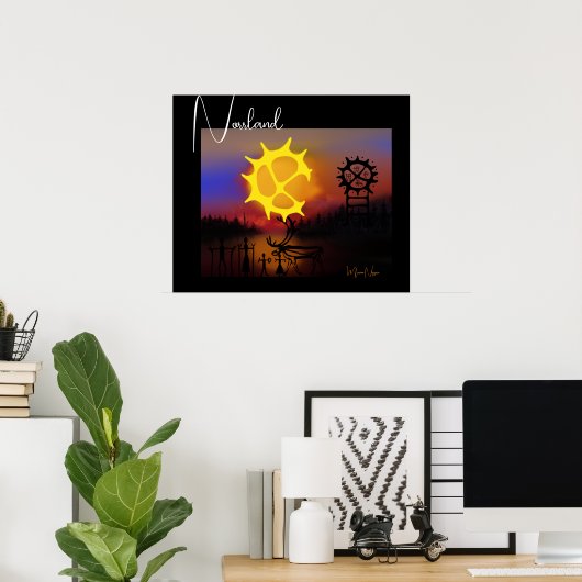 Poster Norrlands kväll (Thuiskantoor)