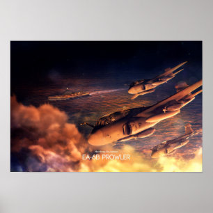 Poster Northrop Grumman EA-6B Prowler