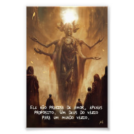 Poster Novo Mundo (frase III)