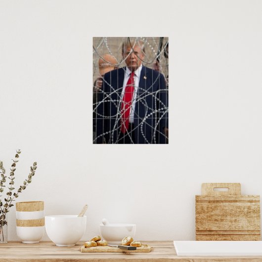 POSTER NU VERTREKKEN (Keuken)