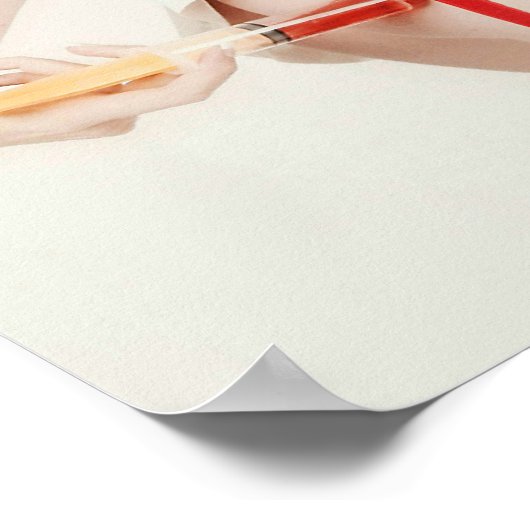 Poster Nurse Pinup (Hoek)