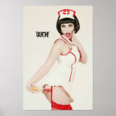 Poster Nurse Pinup (Voorkant)