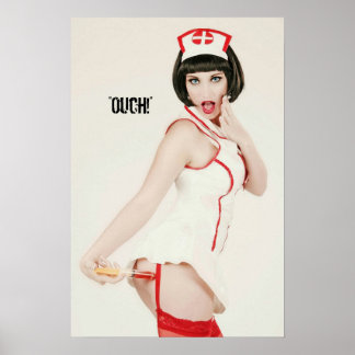 Poster Nurse Pinup