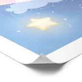 Poster NURSERIE: BABY ELEPHANT + BUNNY (Hoek)