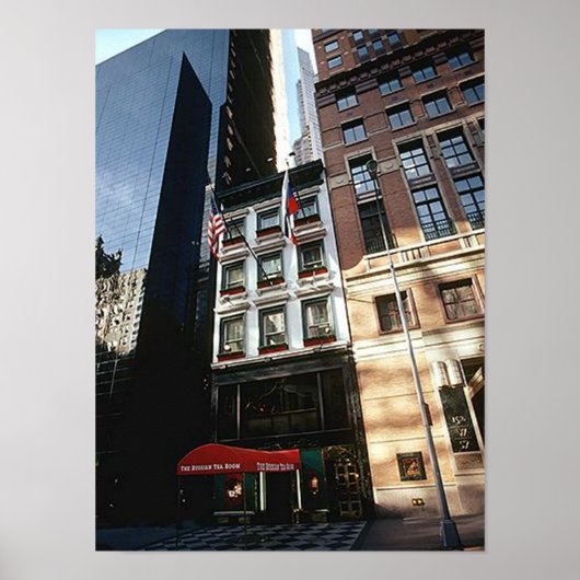 POSTER NYC~ Russische Tea Room Carnegie Metropolit (Voorkant)