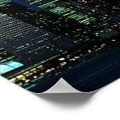 POSTER NYC~ World Trade Center ~ Twin Towers (Hoek)