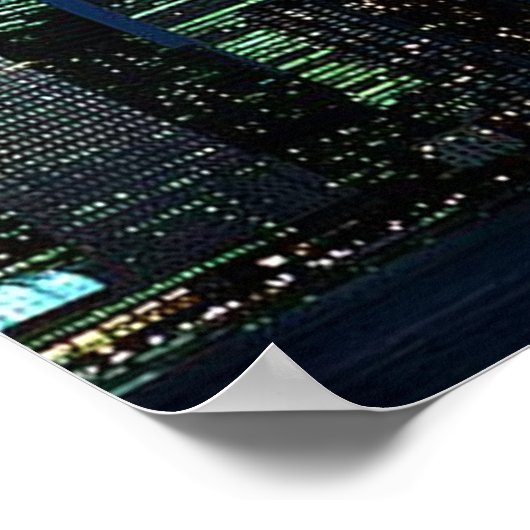 POSTER NYC~ World Trade Center ~ Twin Towers (Hoek)