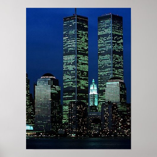 POSTER NYC~ World Trade Center ~ Twin Towers (Voorkant)