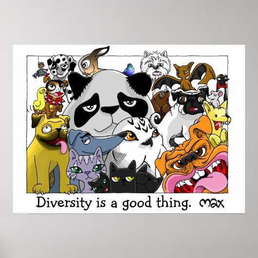 Poster O&T Diversity (Voorkant)