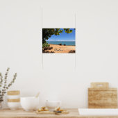 Poster - Oahu Beach (Keuken)
