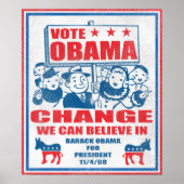 Poster Obama (Voorkant)