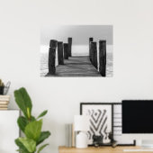 Poster Ocean Dock Scene (Thuiskantoor)