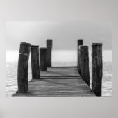 Poster Ocean Dock Scene (Voorkant)