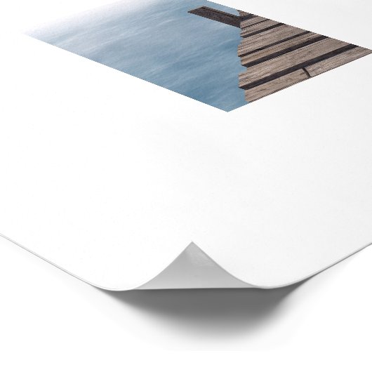 Poster Ocean Dock Scene (Hoek)
