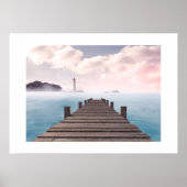 Poster Ocean Dock Scene (Voorkant)