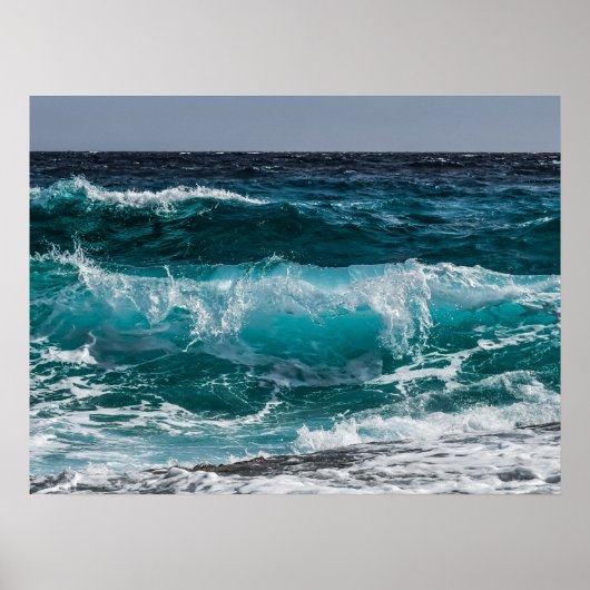 Poster Ocean Waves (Voorkant)
