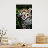 Poster - Ocelot snarl (Keuken)