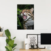 Poster - Ocelot snarl (Thuiskantoor)