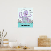 Poster octopocalypse (Keuken)