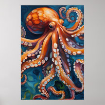 Poster | Octopus | Kunst