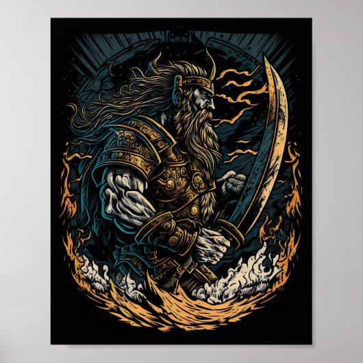 Poster - Odin's Fury (Voorkant)