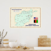 Poster OEF-kaart (Keuken)