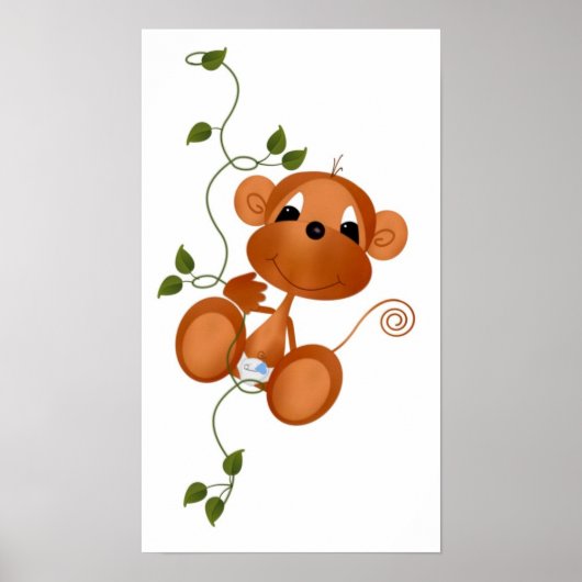 Poster Oerwoud Babies (Voorkant)