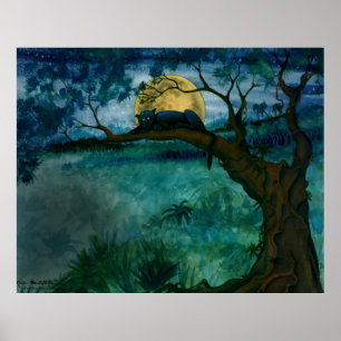 Poster oerwoud Panther