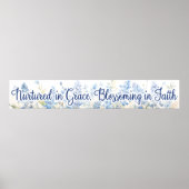 Poster of download gevoed in het geloof (Voorkant)