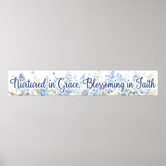 Poster of download gevoed in het geloof (Voorkant)