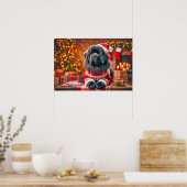 Poster of Newf Posing for Annual Portrait (Keuken)