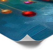 Poster of Newfie Carrying a Christmas Tree (Hoek)