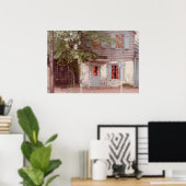 Poster of Oldest House Savannah Ga (Thuiskantoor)