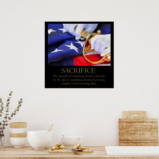 Poster offeren (Keuken)