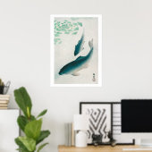 POSTER : OHARA KOSON : CARP/KOI 1926 (Thuiskantoor)