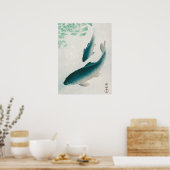 POSTER : OHARA KOSON : CARP/KOI 1926 (Keuken)