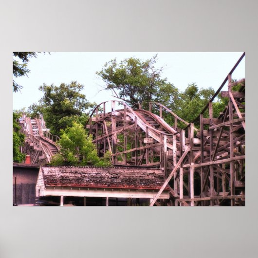 poster "Old Woodie" (Voorkant)