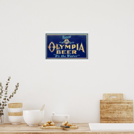  Poster Olympia Beer 13 x 19 (Keuken)