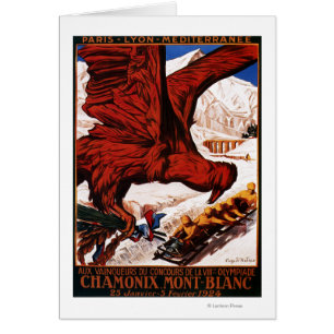 poster Olympische Winterspelen 1924