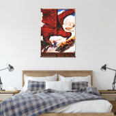 poster Olympische Winterspelen 1924 Canvas Afdruk (Insitu (Slaapkamer))