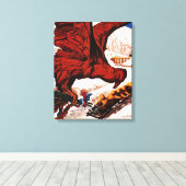 poster Olympische Winterspelen 1924 Canvas Afdruk (Insitu (Houten vloer))
