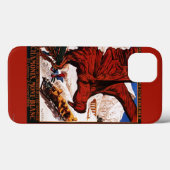 poster Olympische Winterspelen 1924 Case-Mate iPhone Case (Achterkant (horizontaal))