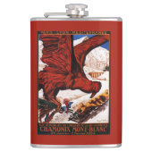 poster Olympische Winterspelen 1924 Heupfles (Voorkant)