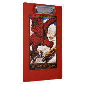 poster Olympische Winterspelen 1924 Klembord (Rechts)