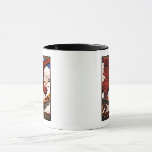 poster Olympische Winterspelen 1924 Mok (Midden)