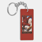 poster Olympische Winterspelen 1924 Sleutelhanger (Voorkant Links)