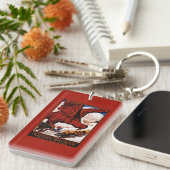 poster Olympische Winterspelen 1924 Sleutelhanger (Voorkant Rechts)