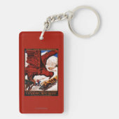 poster Olympische Winterspelen 1924 Sleutelhanger (achterkant)